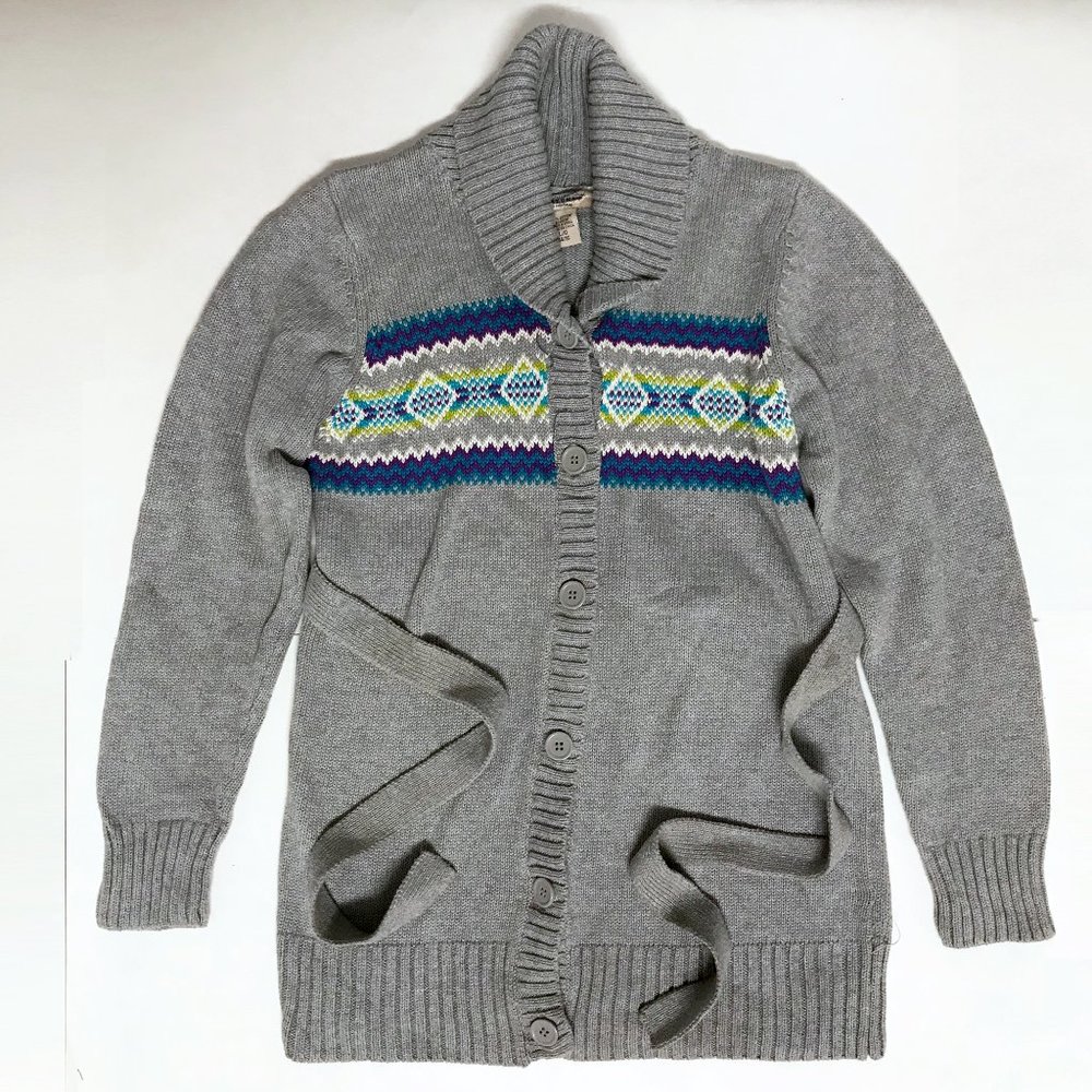 Arizona Jean Company Girl's Gray Sweater (L14/16)